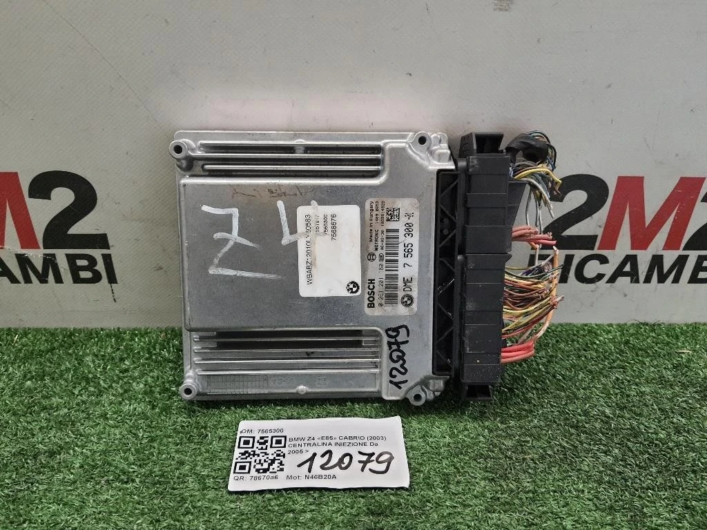 Centralina Iniezione 7565300 Bmw Z4 E85 Cabrio 2003