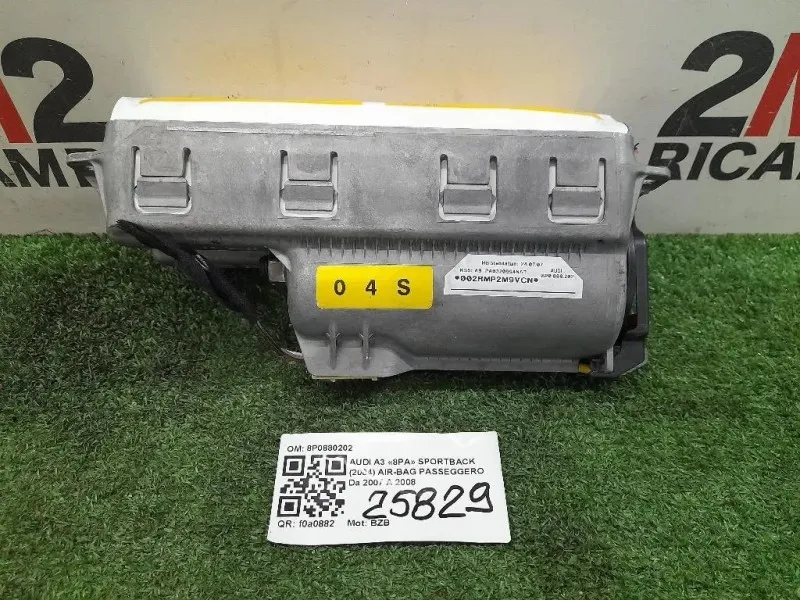 Air-bag Passeggero 8P0880202 Audi A3 8PA Sportback 2004