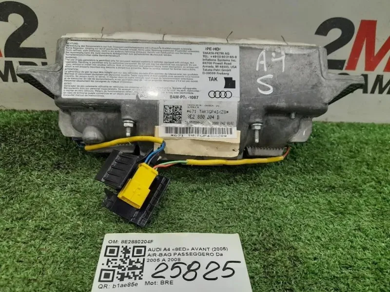 Air-bag Passeggero 8E2880204F Audi A4 8ED Avant 2005