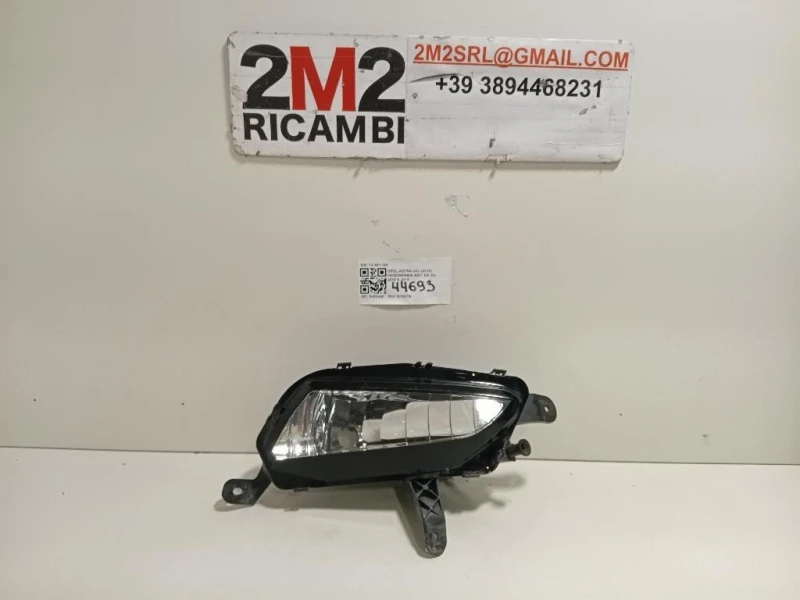 Fendinebbia ANT DX 13401154 Opel Astra K 2016