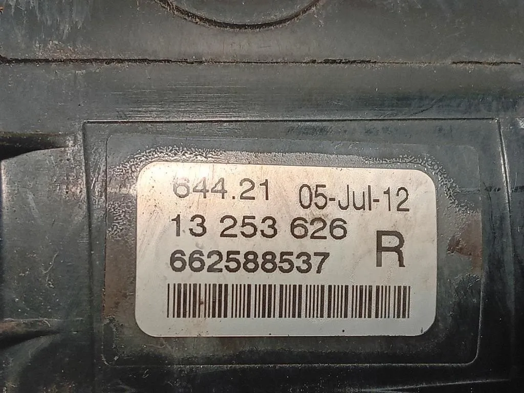 Fendinebbia ANT DX 13253626 Opel Corsa E 2014