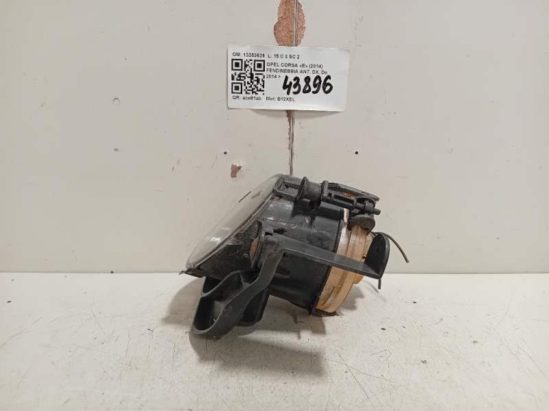 Fendinebbia ANT DX 13253626 Opel Corsa E 2014