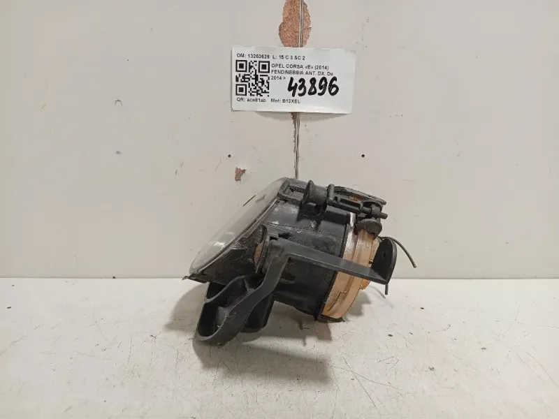 Fendinebbia ANT DX 13253626 Opel Corsa E 2014