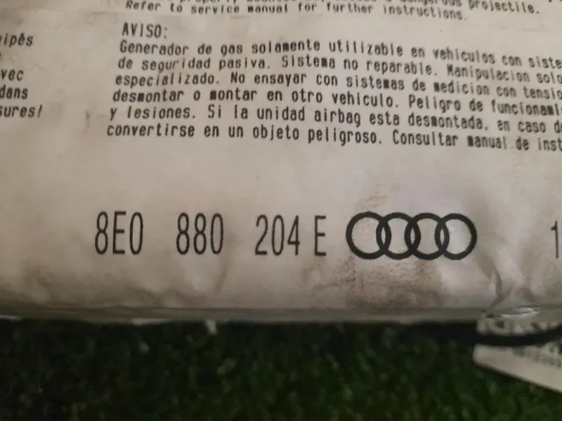Air-bag Passeggero 8E0880204E Audi A4 8H7 Cabrio 2002