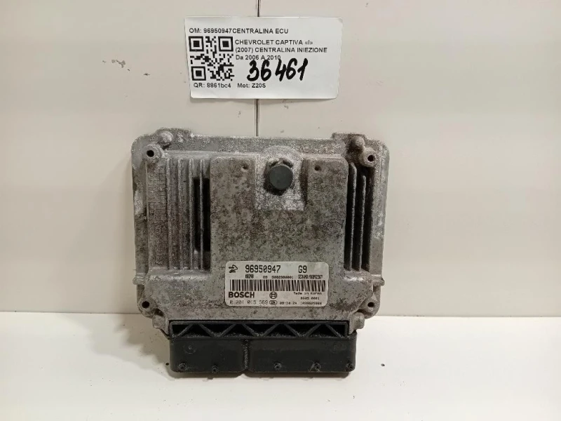 Centralina Iniezione 96950947CENTRALINA ECU Chevrolet Captiva I 2007