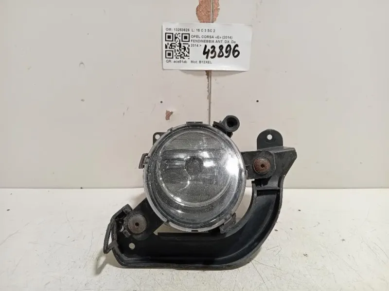 Fendinebbia ANT DX 13253626 Opel Corsa E 2014