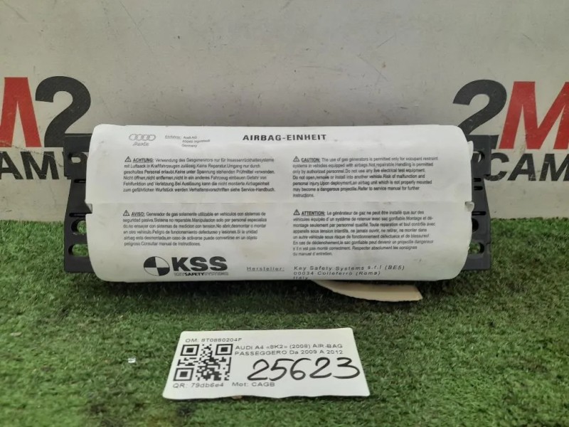 Air-bag Passeggero 8T0880204F Audi A4 8K2 2008