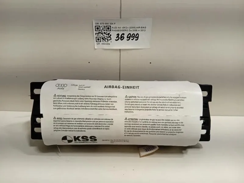 Air-bag Passeggero 8T0 880 204 F Audi A4 8K2 2008