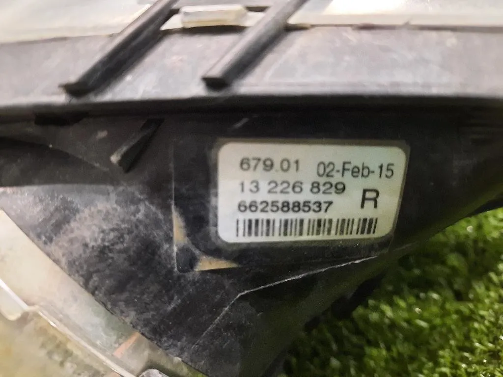 Fendinebbia ANT DX 13226829 Opel Insignia A 2009