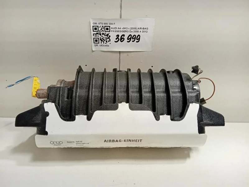 Air-bag Passeggero 8T0 880 204 F Audi A4 8K2 2008