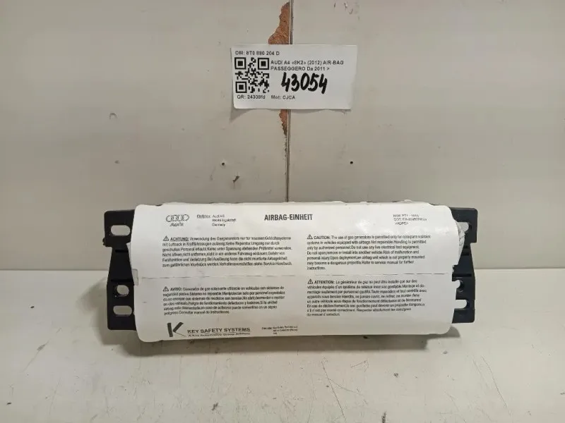 Air-bag Passeggero 8T0 880 204 D Audi A4 8K2 2012