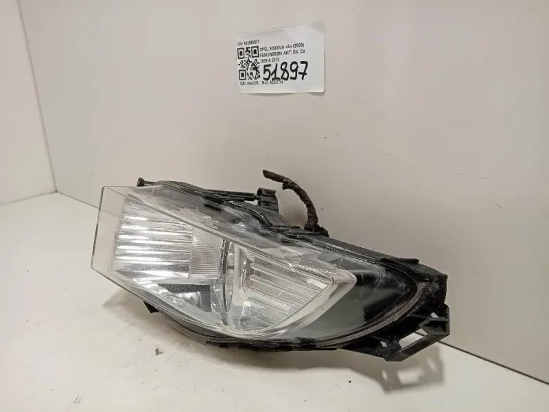 Fendinebbia ANT DX 662588537 Opel Insignia A 2009