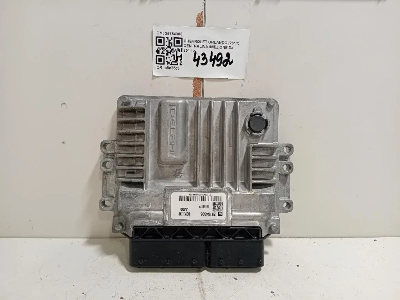 Centralina Iniezione 25184306 Chevrolet Orlando 2011