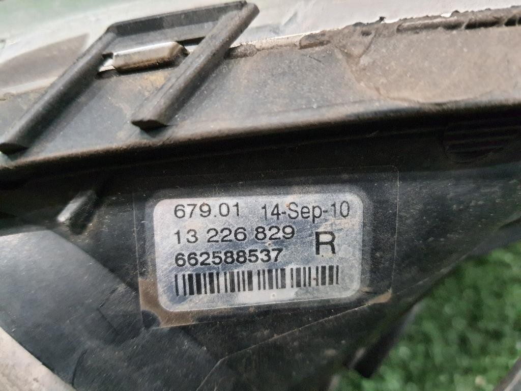 Fendinebbia ANT DX 13226829 Opel Insignia A SW 2009