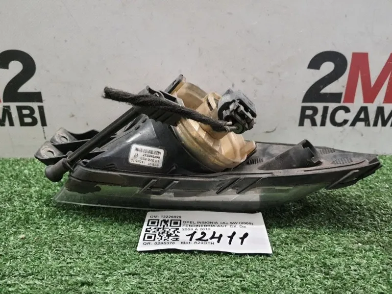 Fendinebbia ANT DX 13226829 Opel Insignia A SW 2009