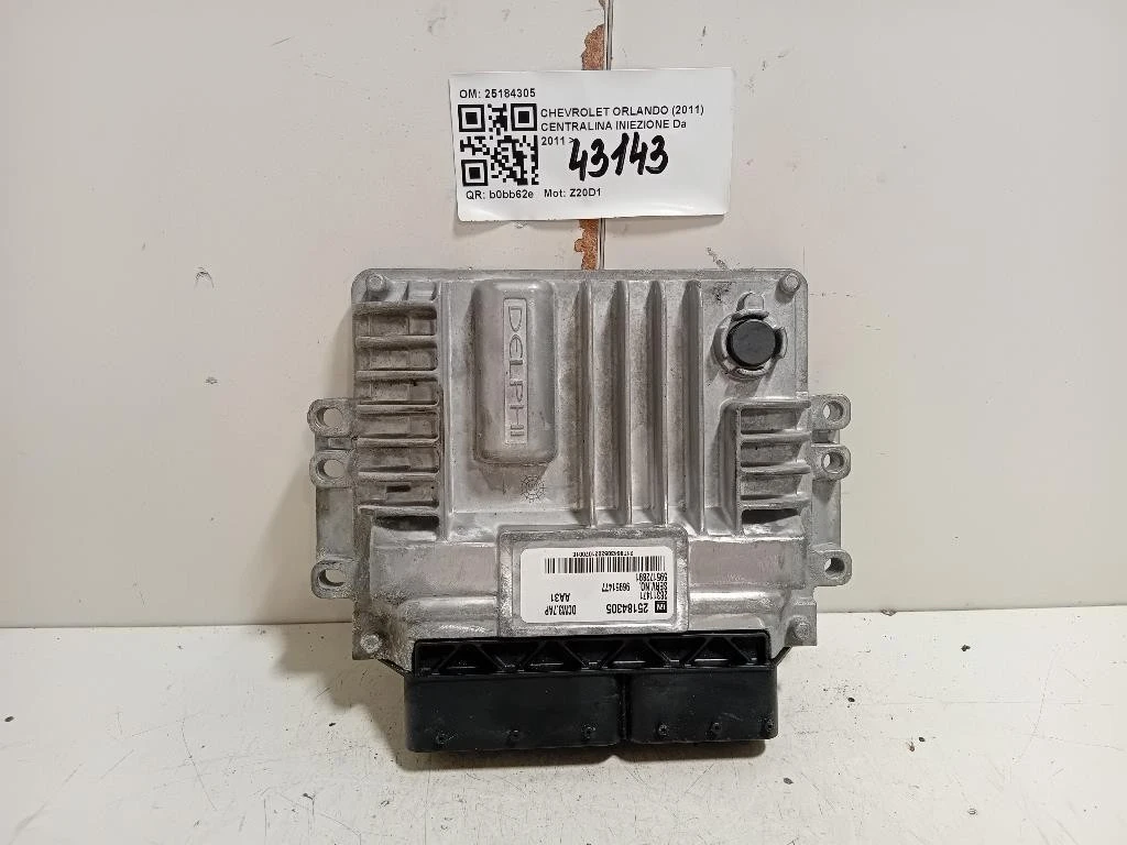 Centralina Iniezione 25184305 Chevrolet Orlando 2011