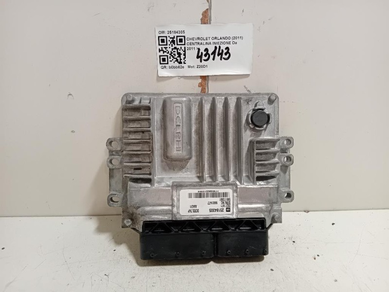 Centralina Iniezione 25184305 Chevrolet Orlando 2011