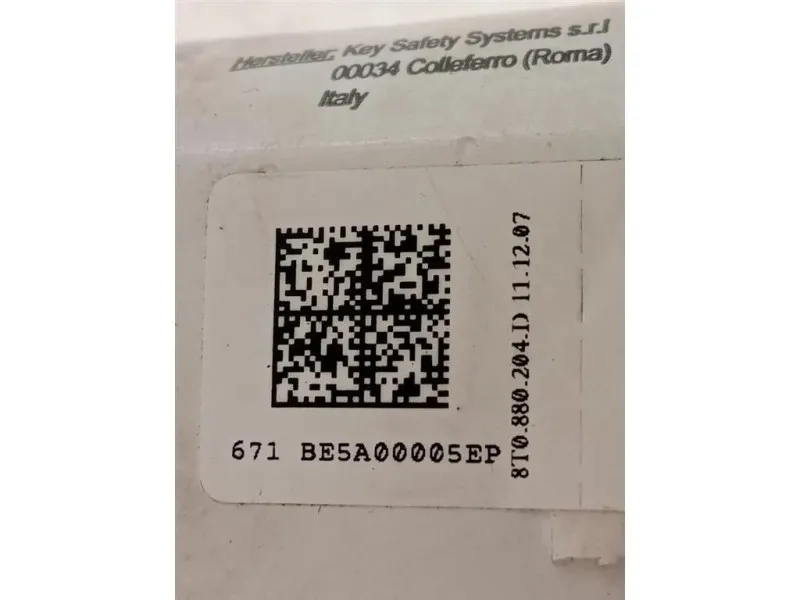 Air-bag Passeggero 8T0 880 204 D Audi A5 8T3 2008