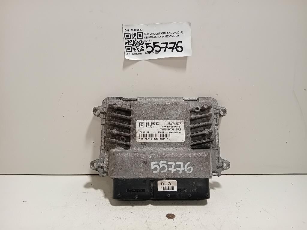 Centralina Iniezione 25189682 Chevrolet Orlando 2011