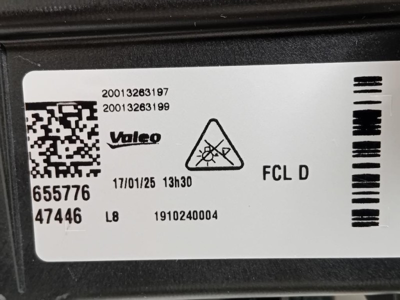 Fendinebbia ANT DX L90205798 Peugeot 3008 II 2020