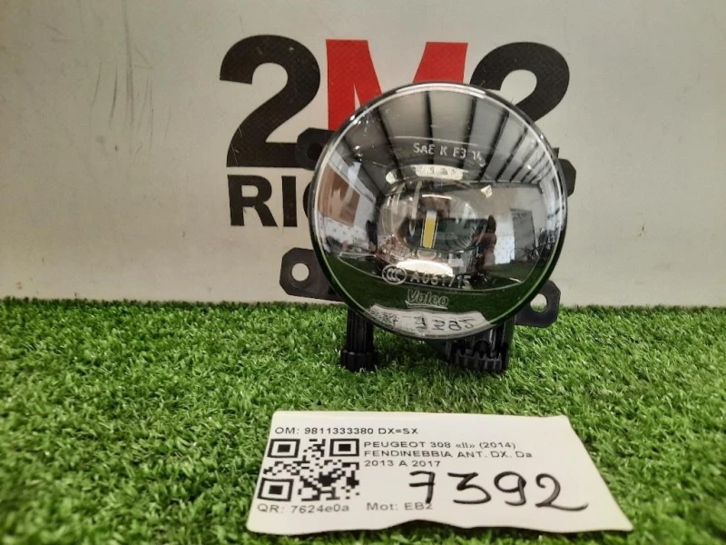 Fendinebbia ANT DX 9811333380 DXSX Peugeot 308 II 2014
