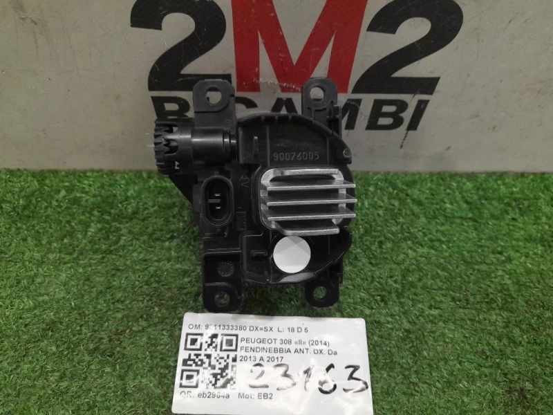 Fendinebbia ANT DX 9811333380 DXSX Peugeot 308 II 2014