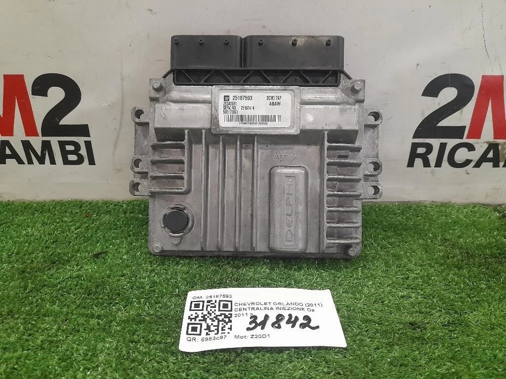Centralina Iniezione 25187593 Chevrolet Orlando 2011