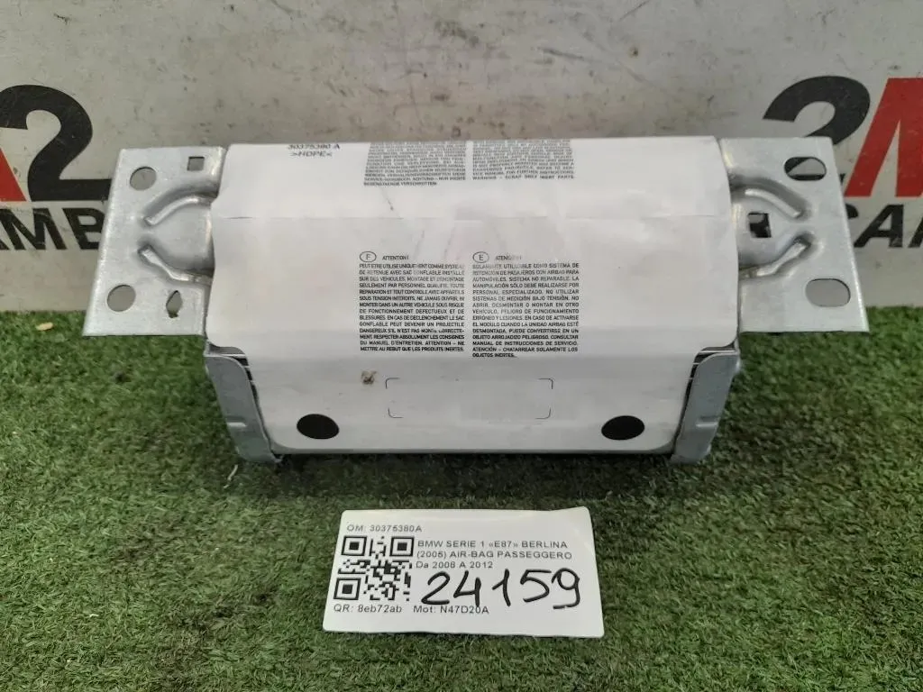 Air-bag Passeggero 30375380A Bmw Serie 1 E87 Berlina 2005
