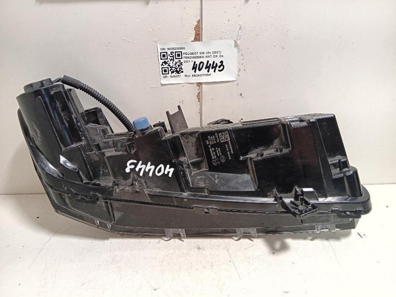 Fendinebbia ANT DX 9835230880 Peugeot 308 III 2021