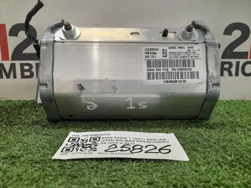 Air-bag Passeggero 399168698030 Bmw Serie 1 E87 Berlina 2005