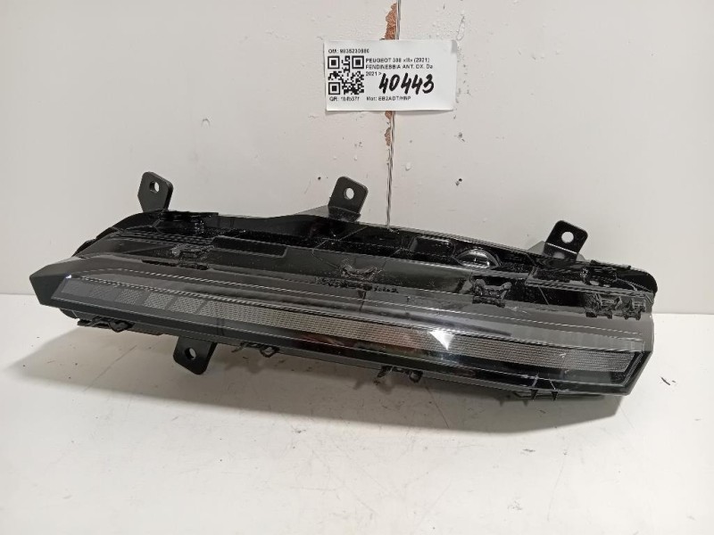 Fendinebbia ANT DX 9835230880 Peugeot 308 III 2021