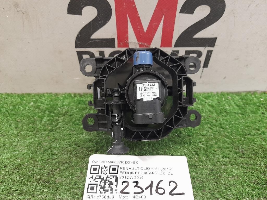 Fendinebbia ANT DX 261500097R DXSX Renault CLIO IV 2013