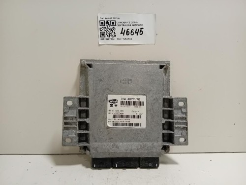 Centralina Iniezione 96 537 757 80 Citroen C2 2004