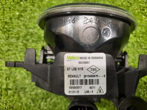 Fendinebbia ANT DX 261500097R Renault Mégane IV 2016