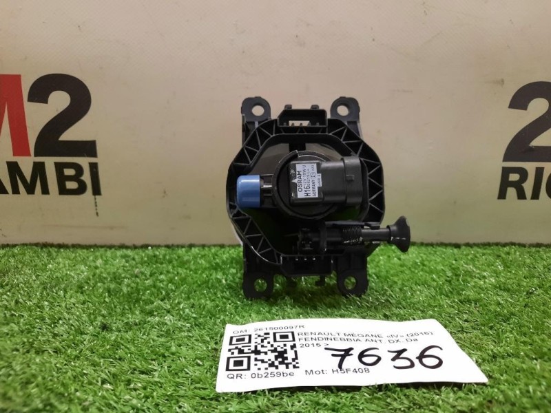 Fendinebbia ANT DX 261500097R Renault Mégane IV 2016
