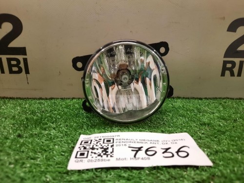 Fendinebbia ANT DX 261500097R Renault Mégane IV 2016