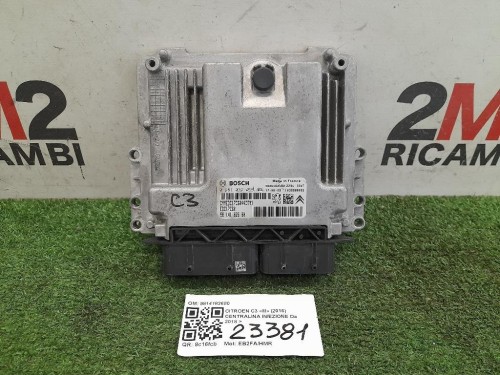 Centralina Iniezione 9814182680 Citroen C3 III 2016
