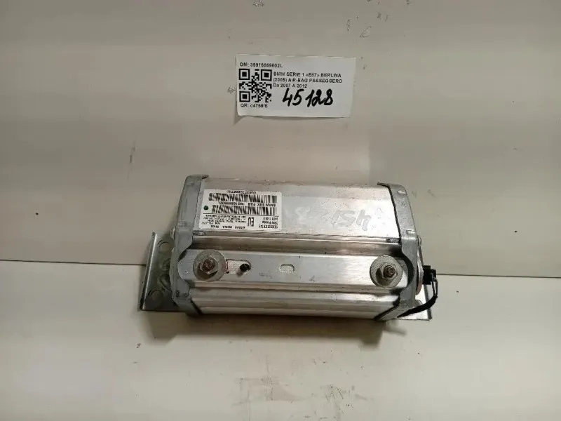 Air-bag Passeggero 39916869802L Bmw Serie 1 E87 Berlina 2005