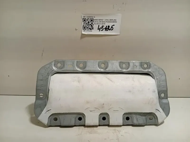 Air-bag Passeggero 34089354 G Bmw Serie 1 F20 Berlina 2012