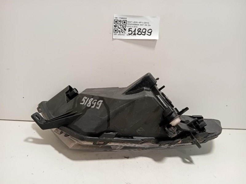 Fendinebbia ANT DX 17958802 Seat LEON 5F1 2013