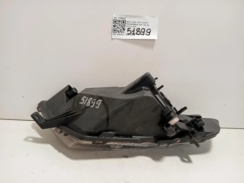 Fendinebbia ANT DX 17958802 Seat LEON 5F1 2013