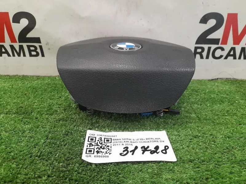 Air-bag Guidatore 33678383901 Bmw Serie 5 F10 Berlina 2010