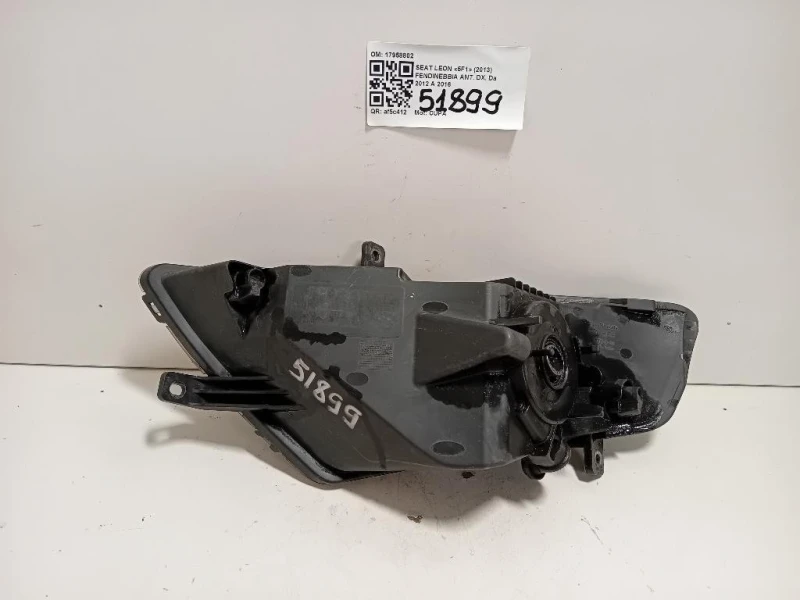 Fendinebbia ANT DX 17958802 Seat LEON 5F1 2013