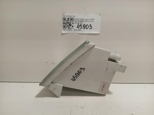 Fendinebbia ANT DX 6Y0 941 700 Skoda Fabia 6Y3 2000