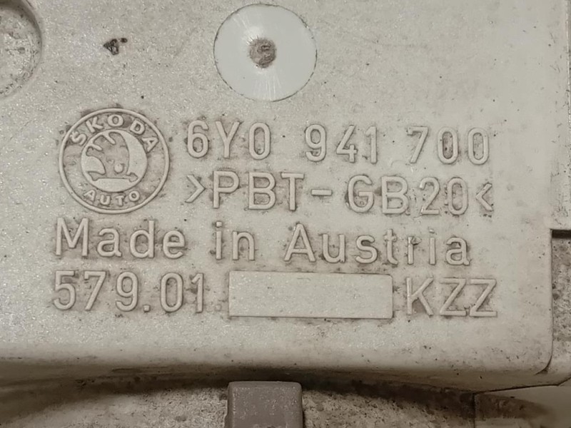 Fendinebbia ANT DX 6Y0 941 700 Skoda Fabia 6Y3 2000