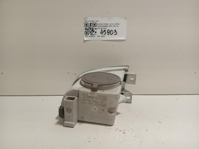 Fendinebbia ANT DX 6Y0 941 700 Skoda Fabia 6Y3 2000