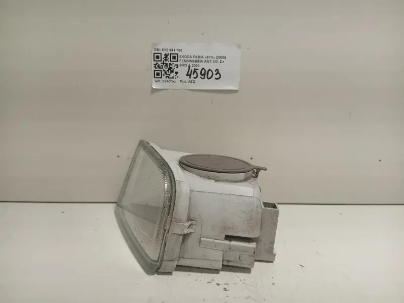 Fendinebbia ANT DX 6Y0 941 700 Skoda Fabia 6Y3 2000