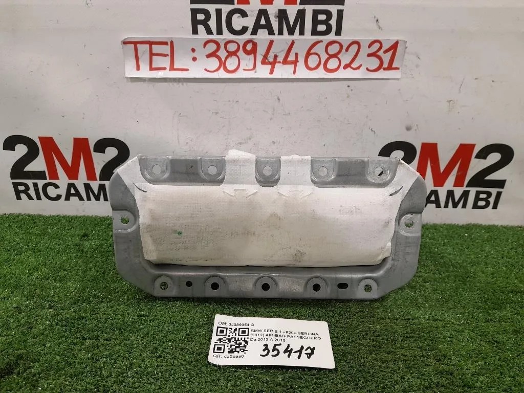 Air-bag Passeggero 34089354 G Bmw Serie 1 F20 Berlina 2012
