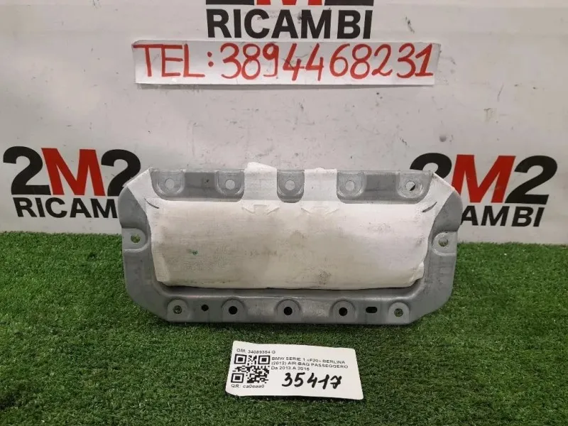Air-bag Passeggero 34089354 G Bmw Serie 1 F20 Berlina 2012
