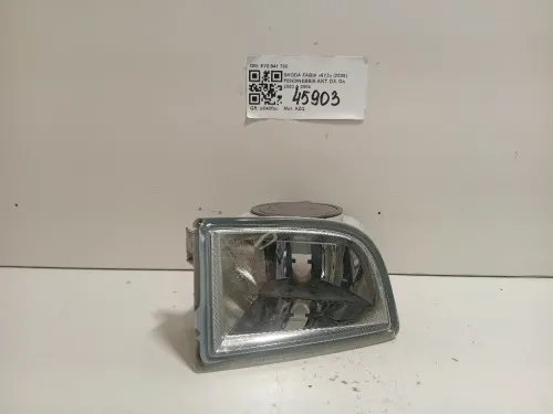 Fendinebbia ANT DX 6Y0 941 700 Skoda Fabia 6Y3 2000